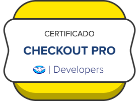 Insignia de Mercado Pago Checkout Pro